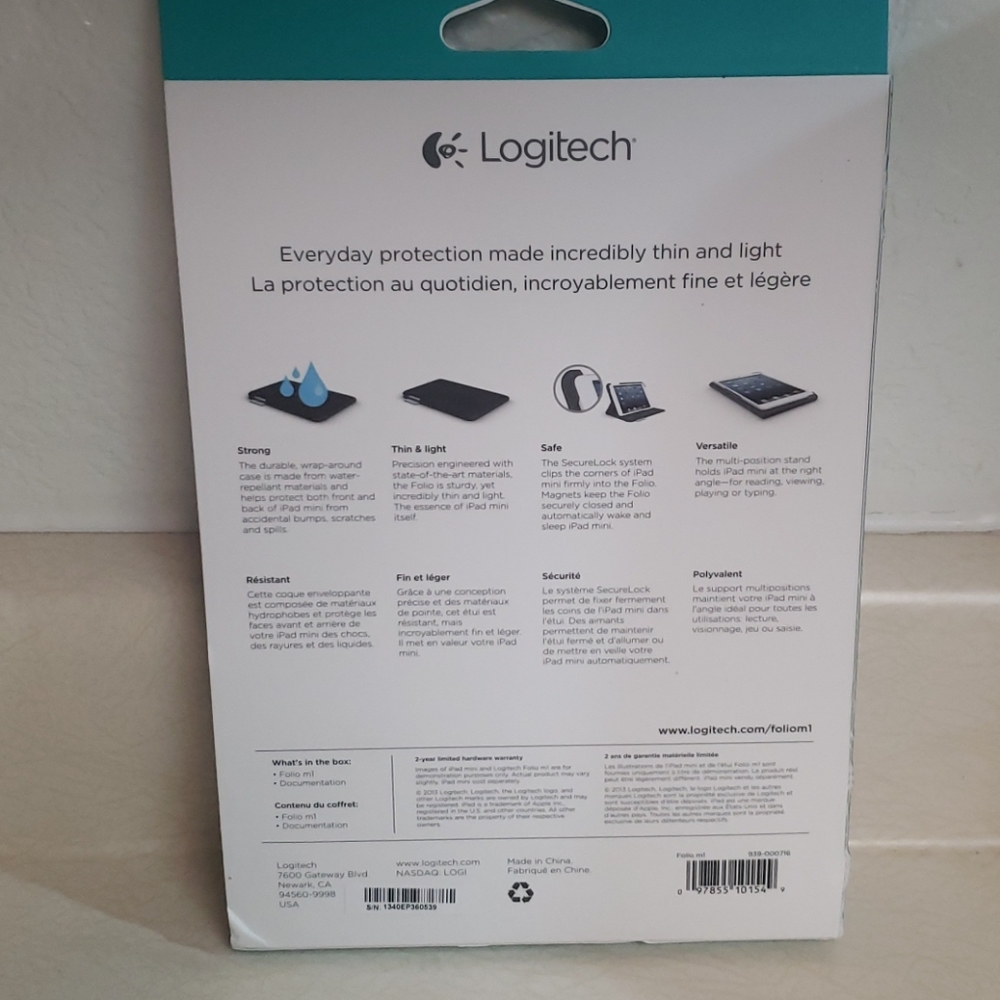 Logitech Folio Protective Case - Picture 2 of 3